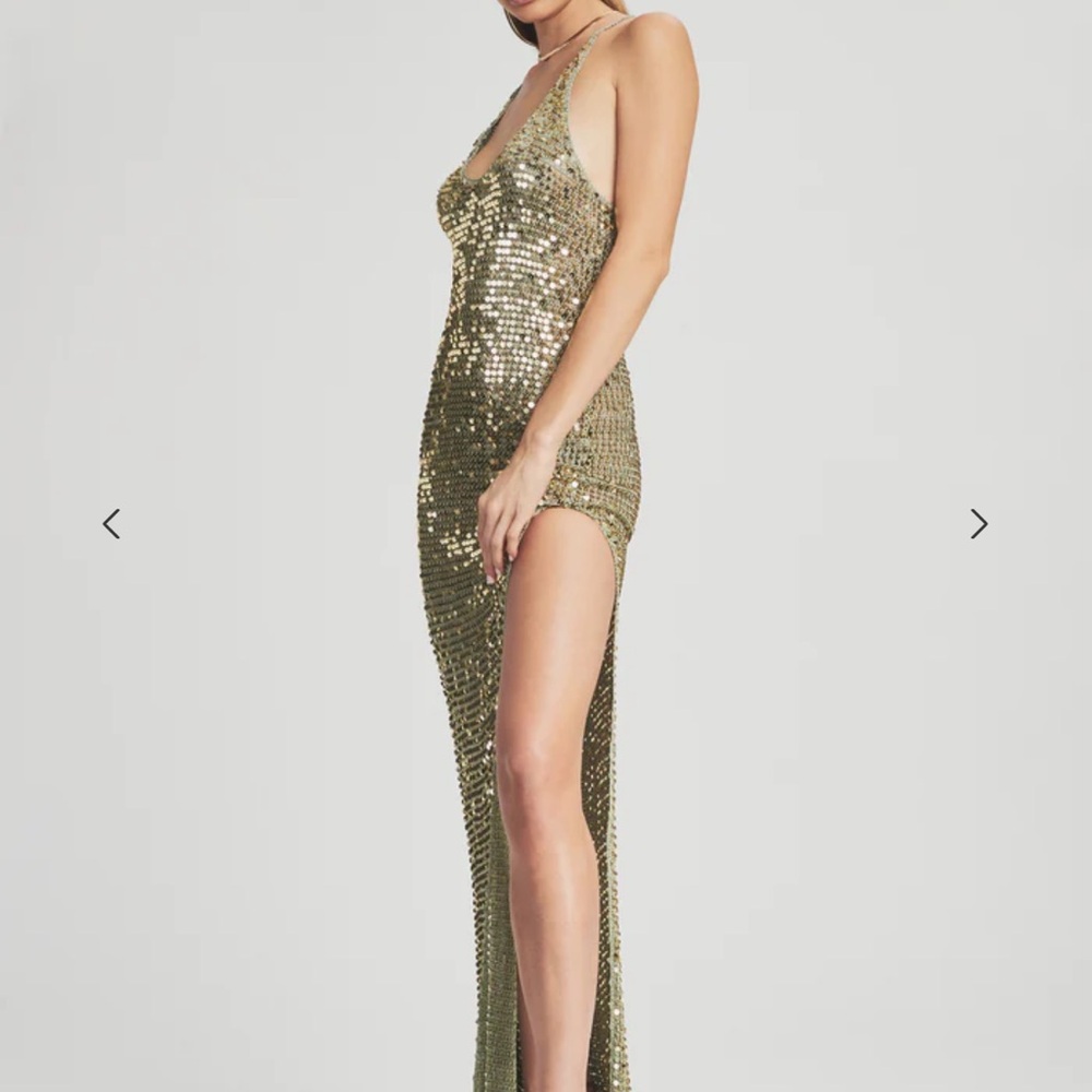 Retrofete Gold Sequin Dress in GOLD Women’s - Picture 4 of 6